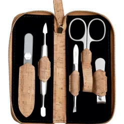 Waschbär 5-teiliges Manikürset in Korketui.