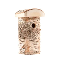 New Waschbär Vogelhaus aus Birkenholz.