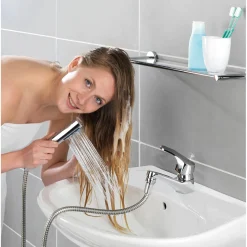 Clearance Waschbär Waschbeckenbrause mit Duohaken.