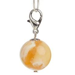 Online Waschbär Weihrauch-Anhänger „Goldene Lichtkugel“