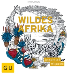 Hot Waschbär Wildes Afrika - Ausmalen und entspannen