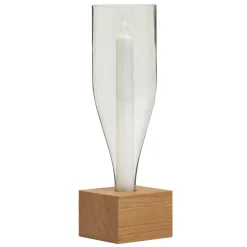 Clearance Waschbär Windlicht aus Weinflasche »Vino«.