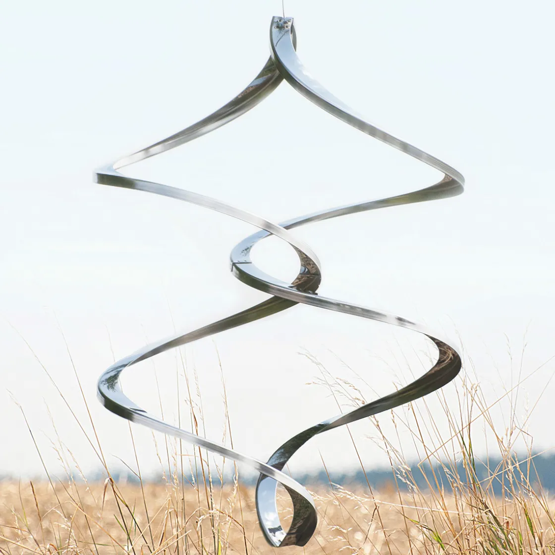 Hot Waschbär Windspiel zum Aufhängen »Double Dancer«.