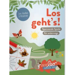 Discount Waschbär ZEIT leo Los geht’s. Spannende Spiele für unterwegs.